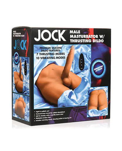 Curve Toys Jock Male Masturbator w/Thrusting Dildo Curve Toys C/o Xr