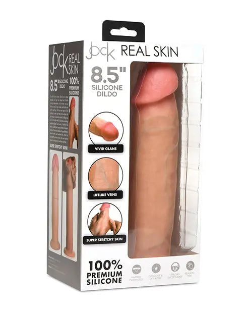 Curve Toys Realistic Dildo | Jock Real Skin Silicone 8.5" Big Dildo | Suction Cup Dildo Curve Toys C/o Xr