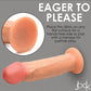 Curve Toys Realistic Dildo | Jock Real Skin Silicone 8.5" Big Dildo | Suction Cup Dildo Curve Toys C/o Xr