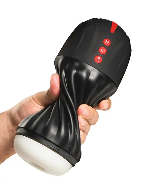 Curve Toys Jock Sucking & Vibrating Masturbator - Black Curve Toys C/o Xr