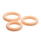 Curve Toys Jock Silicone Cock Ring Set of 3 - Light Curve Toys C/o Xr