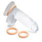 Curve Toys Jock Silicone Cock Ring Set of 3 - Light Curve Toys C/o Xr