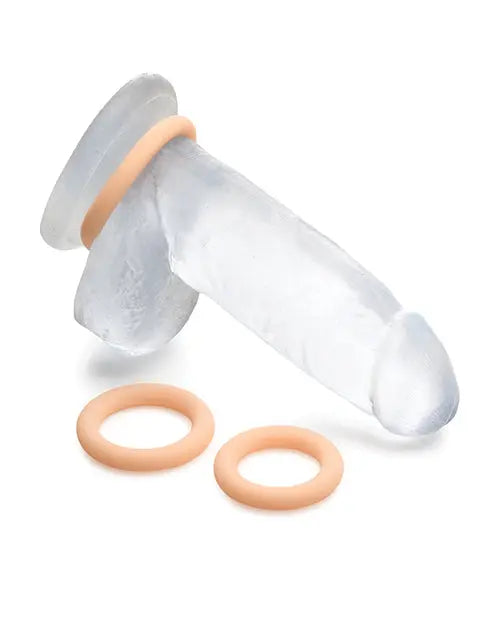 Curve Toys Jock Silicone Cock Ring Set of 3 - Light Curve Toys C/o Xr