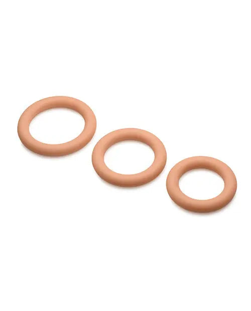Curve Toys Jock Silicone Cock Ring Set of 3 - Medium Curve Toys C/o Xr