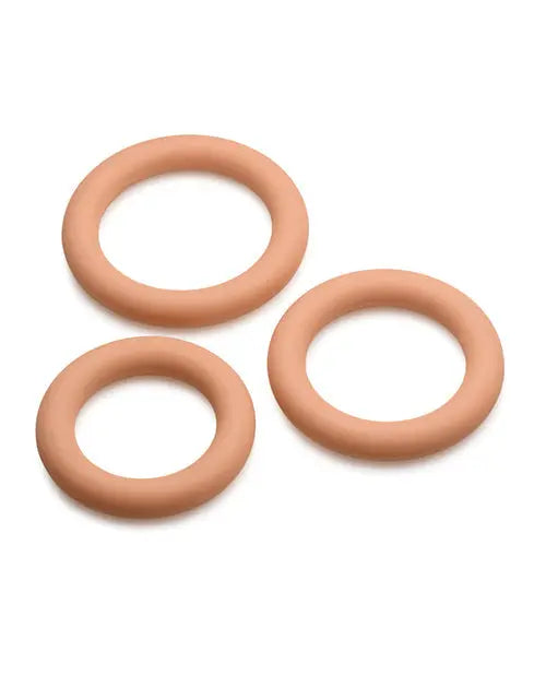Curve Toys Jock Silicone Cock Ring Set of 3 - Medium Curve Toys C/o Xr