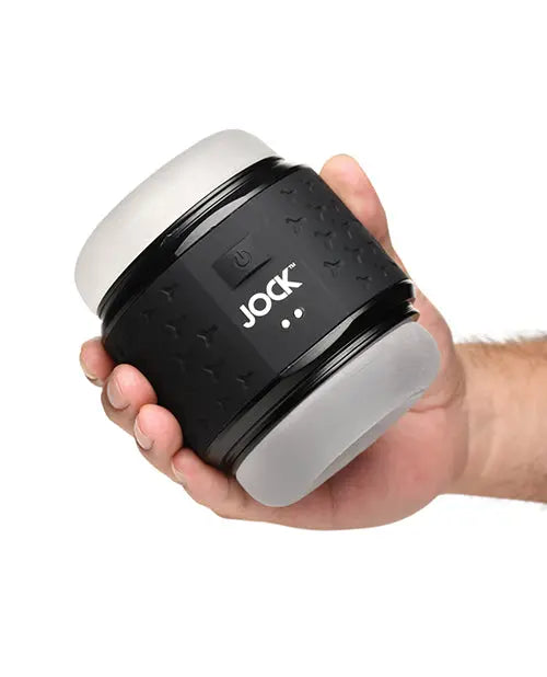 Curve Toys Jock Vibrating Double Stroker - Black Curve Toys C/o Xr