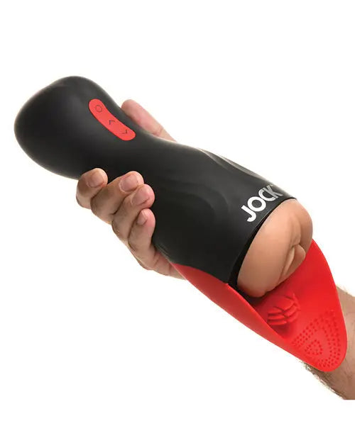 Curve Toys Jock Sucking & Vibrating Pussy Masturbator Curve Toys C/o Xr