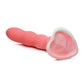 Curve Toys Large Dildo | Sweet 7" Big Dildo | Wavy Pink White Silicone Suction Cup Dildo Curve Toys C/o Xr