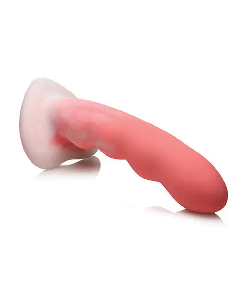Curve Toys Large Dildo | Sweet 7" Big Dildo | Wavy Pink White Silicone Suction Cup Dildo Curve Toys C/o Xr