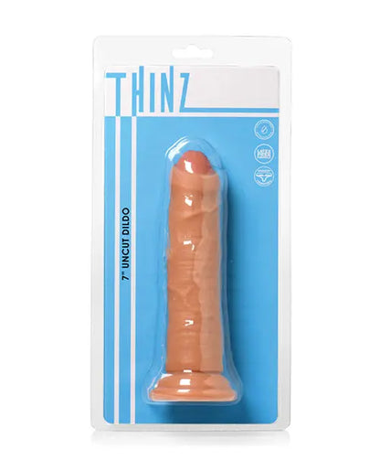 Curve Toys Large Dildo | Thinz 7" Big Dildo | Uncut Light Suction Cup Dildo Curve Toys C/o Xr