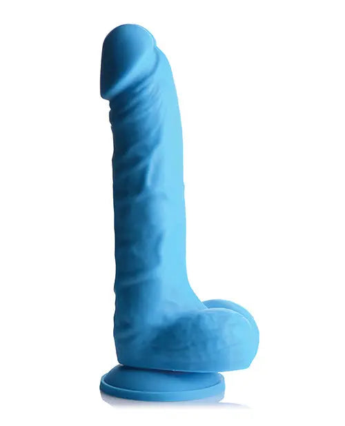 Curve Toys Large Dildo | 7" Big Dildo with Balls | Silicone Berry Suction Cup Dildo Curve Toys C/o Xr