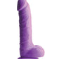 Curve Toys Large Dildo | 7" Big Dildo with Balls | Silicone Grape Suction Cup Dildo Curve Toys C/o Xr