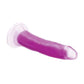 Curve Toys Large Dildo | Purple 7" Big Dildo | Glow In The Dark Silicone Suction Cup Dildo Curve Toys C/o Xr