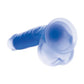 Curve Toys Large Dildo | Blue 7" Big Dildo | Glow In The Dark Silicone Suction Cup Dildo Curve Toys C/o Xr