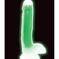 Curve Toys Large Dildo | 7" Big Dildo | Glow In The Dark Silicone Dildo with Balls Curve Toys C/o Xr