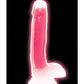 Curve Toys Large Dildo | 7" Big Dildo with Balls | Glow In The Dark Suction Cup Dildo Curve Toys C/o Xr