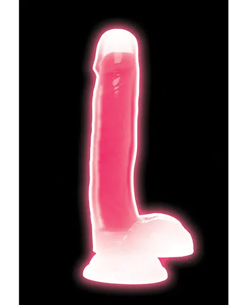 Curve Toys Large Dildo | 7" Big Dildo with Balls | Glow In The Dark Suction Cup Dildo Curve Toys C/o Xr