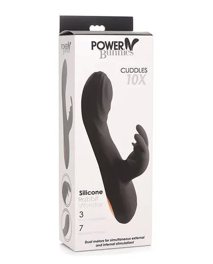 Curve Toys G Spot Vibrator | Black Power Bunnies Clit Vibrator | Cuddles 10x Silicone Rabbit Vibrator Curve Toys C/o Xr