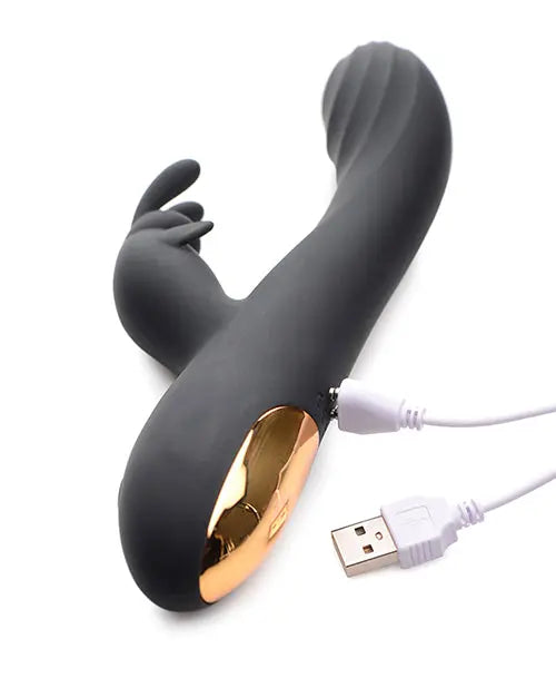 Curve Toys G Spot Vibrator | Black Power Bunnies Clit Vibrator | Cuddles 10x Silicone Rabbit Vibrator Curve Toys C/o Xr