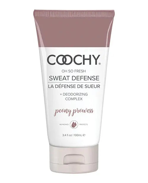 COOCHY Sweat Defense Protection Lotion - 3.4 oz Peony Prowess Classic Brands