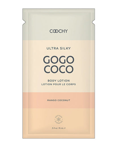 COOCHY Ultra Silky Body Lotion Foil - .35 oz Mango Coconut Classic Brands