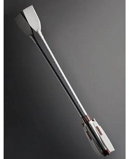 Pleasure Collection Matte Finish Crop - White/Rose Gold Coquette International