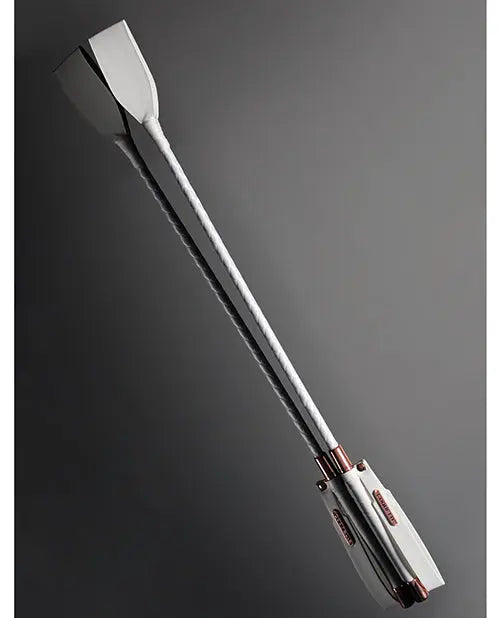 Pleasure Collection Matte Finish Crop - White/Rose Gold Coquette International