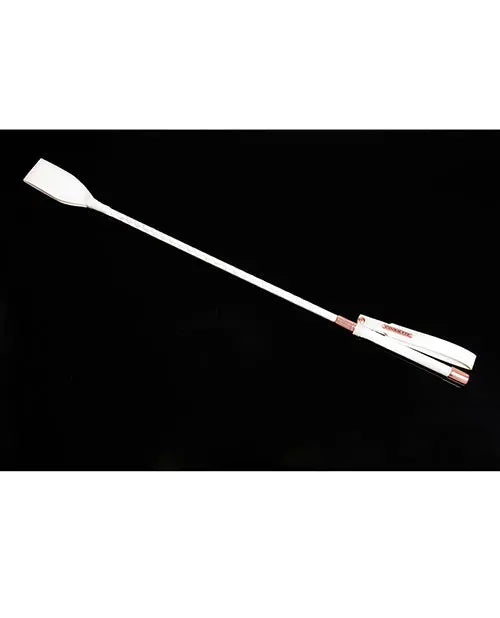 Pleasure Collection Matte Finish Crop - White/Rose Gold Coquette International