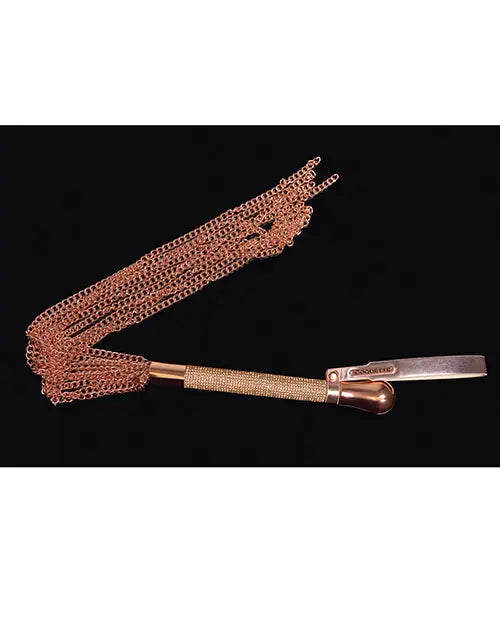 Pleasure Collection Chain Whip - Rose Gold Coquette International