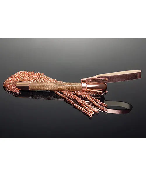 Pleasure Collection Chain Whip - Rose Gold Coquette International