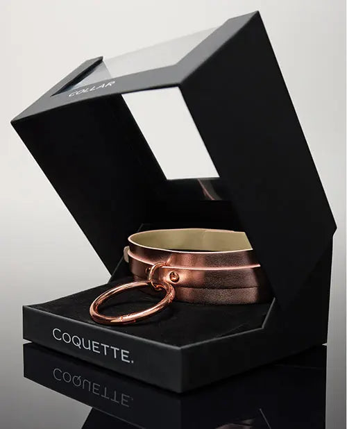 Pleasure Collection Adjustable Collar - Rose Gold Coquette International