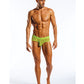 Cocksox Mesh Contour Pouch Sports Brief Citrus Green LG