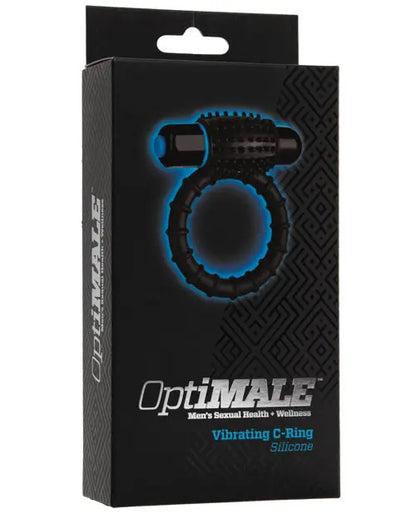 OptiMale Vibrating C Ring - Black Doc Johnson