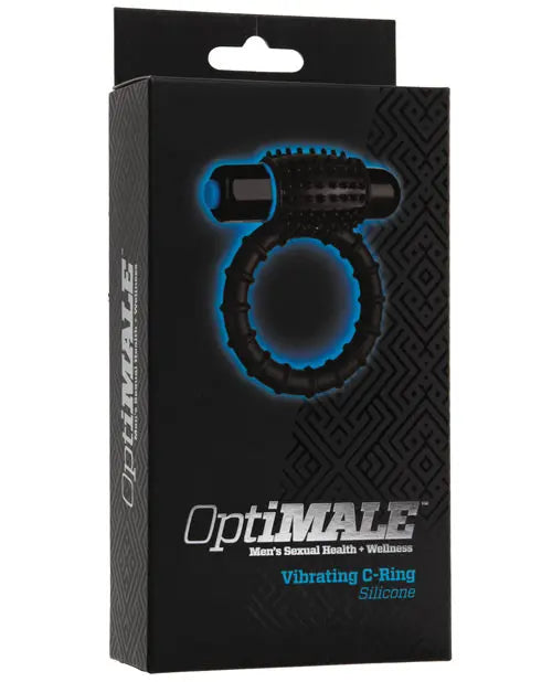 OptiMale Vibrating C Ring - Black Doc Johnson