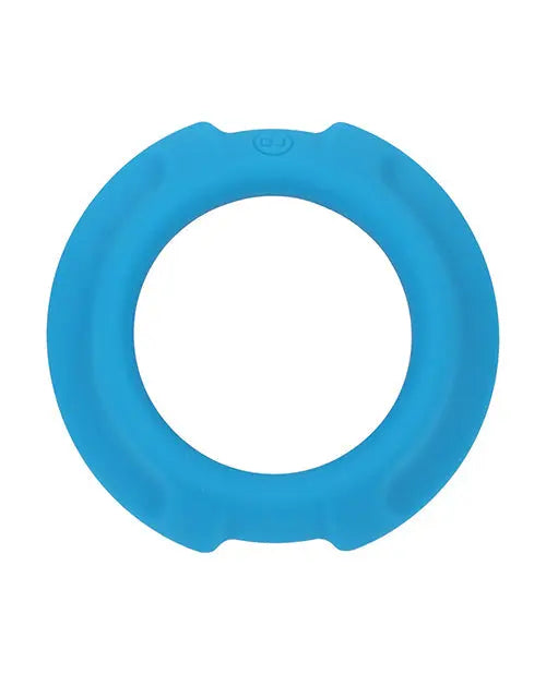 OptiMale FlexiSteel Cock Ring - 43mm Blue Doc Johnson