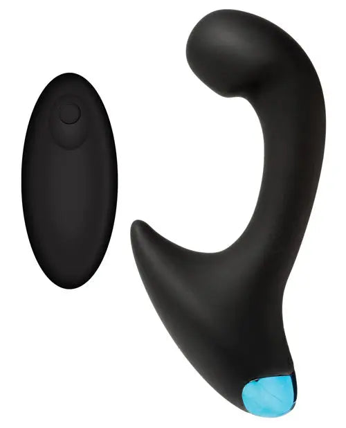 OptiMale Vibrating P Massager w/Wireless Remote - Black Doc Johnson