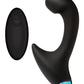 OptiMale Vibrating P Massager w/Wireless Remote - Black Doc Johnson