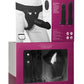 Body Extensions Be Naughty Vibrating 4 Piece Strap On Set - Black Doc Johnson