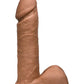 Vac-U-Lock 6" Ultraskyn Cock Attch. - Brown Doc Johnson