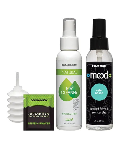 Vac-U-Lock Realistic Dildo | Crystal Jellies Strap On Dildo Set | Pink Dildo Doc Johnson