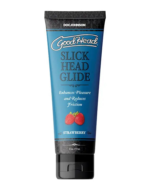 GoodHead Slick Head Glide - 4 oz Strawberry Doc Johnson