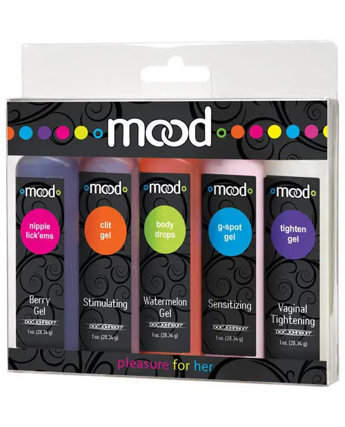 Mood Lube Pleasure for Her - Asst. Pack of 5 Doc Johnson