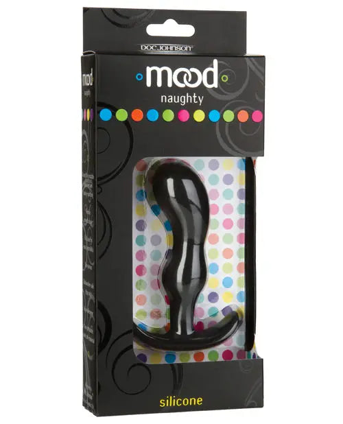 Mood Naughty 2 Butt Plug Medium - Black Doc Johnson