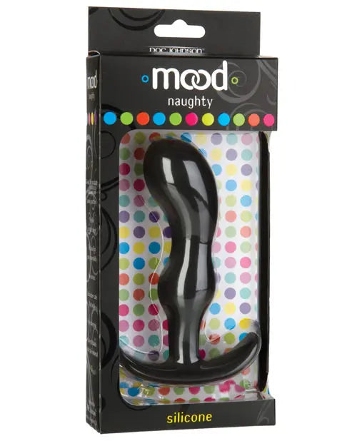 Mood Naughty 2 Butt Plug Large - Black Doc Johnson