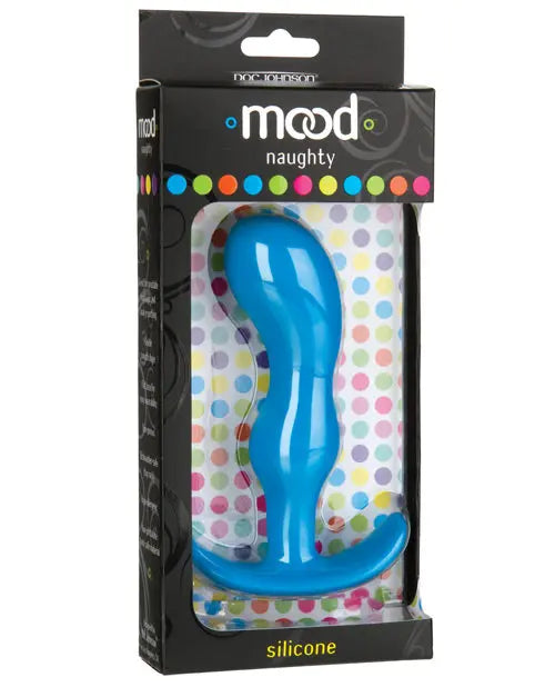 Mood Naughty 2 Butt Plug Large - Blue Doc Johnson