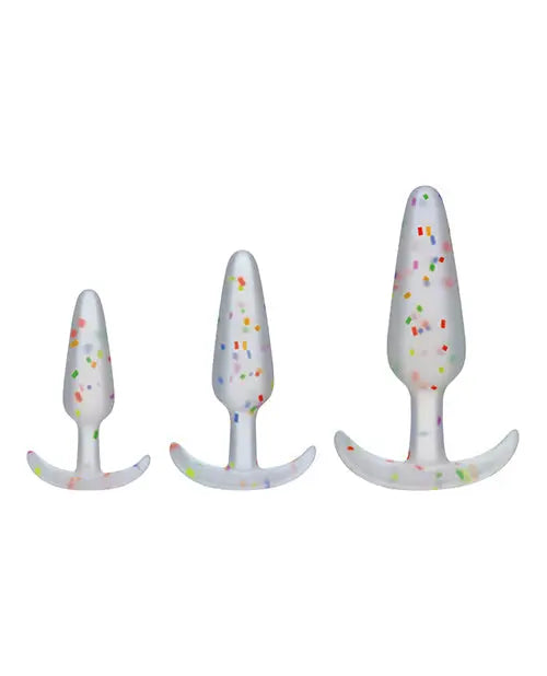 Mood Pride Anal Trainer Set - Multi Colored Set of 3 Doc Johnson