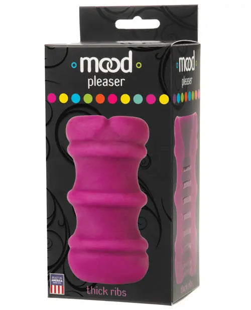 Mood Ultraskyn Thick Ribbed Stroker - Purple Doc Johnson