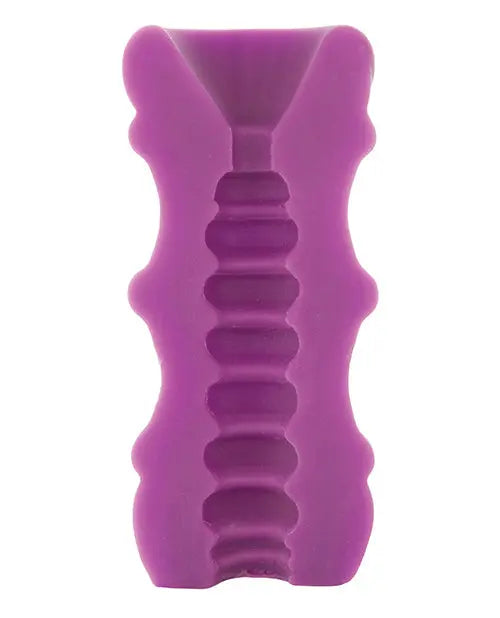 Mood Ultraskyn Thick Ribbed Stroker - Purple Doc Johnson