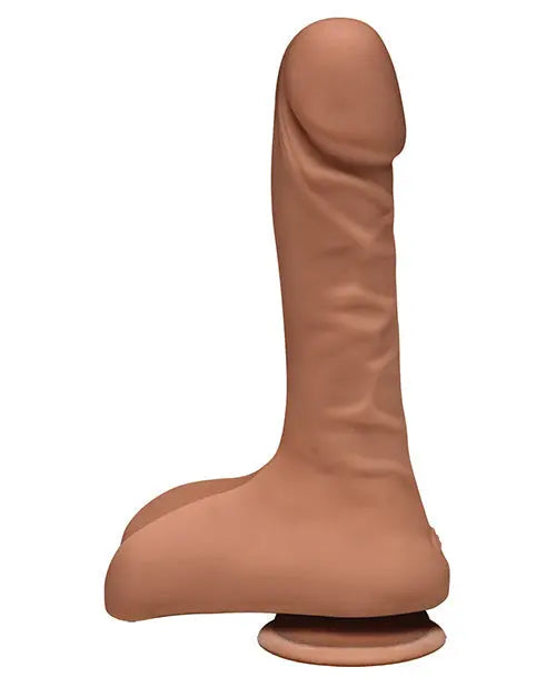 Doc Johnson D 9" Big Dildo | Super D Realistic Dildo | Caramel Suction Cup Dildo Doc Johnson