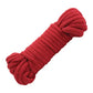 Japanese Style Bondage Cotton Rope - Red Doc Johnson